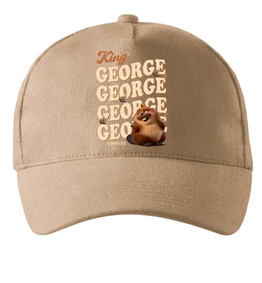 Кепка Hoppers king George Песочный фото