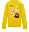 Детский Свитшот Hoppers king George Солнечно желтый фото