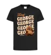Детская футболка Hoppers king George Черный фото