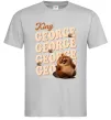 Мужская футболка Hoppers king George Серый фото