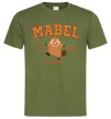 Мужская футболка Mabel Hoppers Оливковый фото
