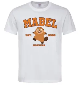 Мужская футболка Mabel Hoppers Белый фото