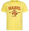 Мужская футболка Mabel Hoppers Лимонный фото