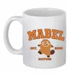 Чашка керамическая Mabel Hoppers Белый фото