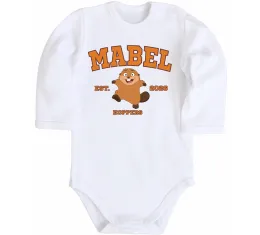 Детский боди Mabel Hoppers Белый фото