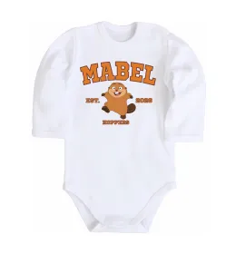Детский боди Mabel Hoppers Белый фото
