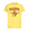 Детская футболка Mabel Hoppers Лимонный фото