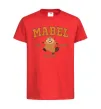 Детская футболка Mabel Hoppers Красный фото