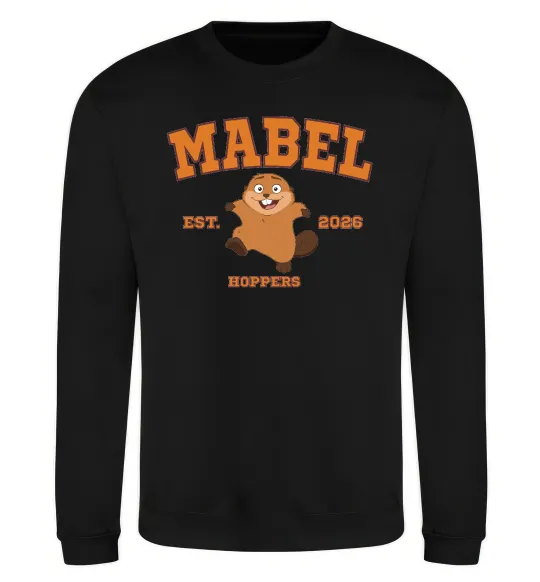 Свитшот Mabel Hoppers Черный фото