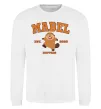 Свитшот Mabel Hoppers Белый фото