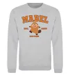Свитшот Mabel Hoppers Серый меланж фото