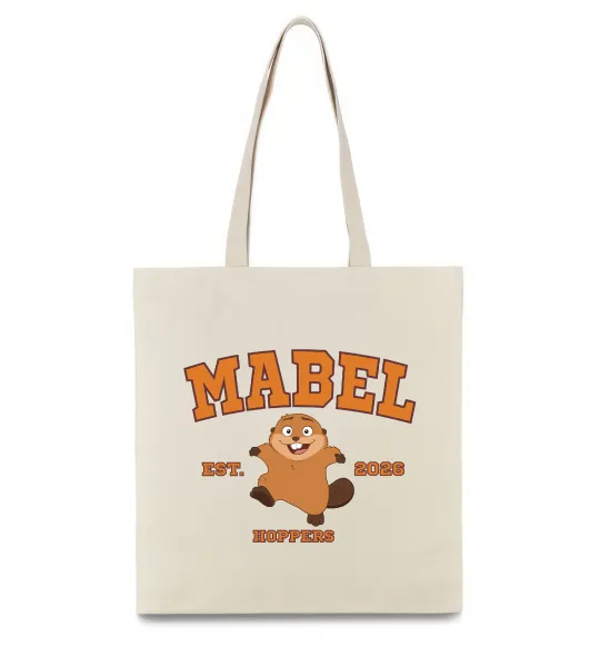 Эко-сумка Mabel Hoppers Бежевый фото
