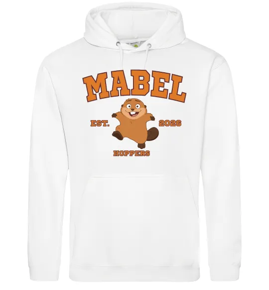 Женская толстовка (худи) Mabel Hoppers Белый фото