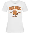 Женская футболка Mabel Hoppers Белый фото