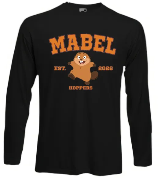 Лонгслив Mabel Hoppers Черный фото