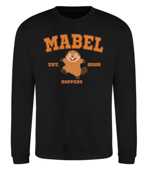 Свитшот Mabel Hoppers Черный фото