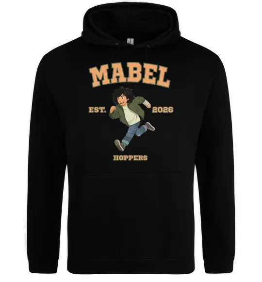 Мужская толстовка (худи) Стрибунці Mabel Черный фото