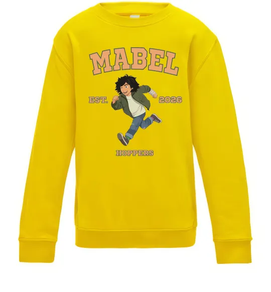 Детский Свитшот Стрибунці Mabel Солнечно желтый фото