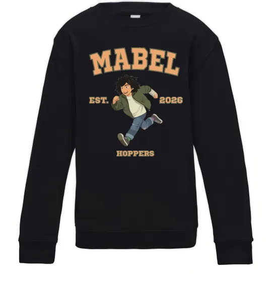 Детский Свитшот Стрибунці Mabel Черный фото