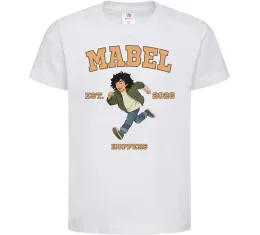 Детская футболка Стрибунці Mabel Белый фото