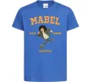 Детская футболка Стрибунці Mabel Ярко-синий фото