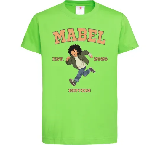 Детская футболка Стрибунці Mabel Лаймовый фото