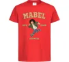 Детская футболка Стрибунці Mabel Красный фото