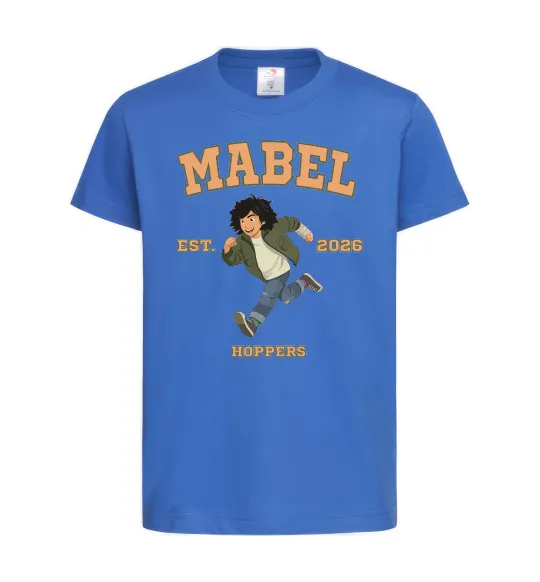 Детская футболка Стрибунці Mabel Ярко-синий фото