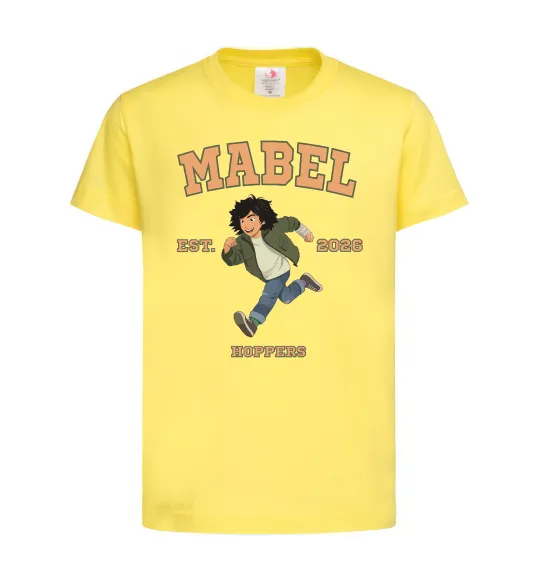 Детская футболка Стрибунці Mabel Лимонный фото