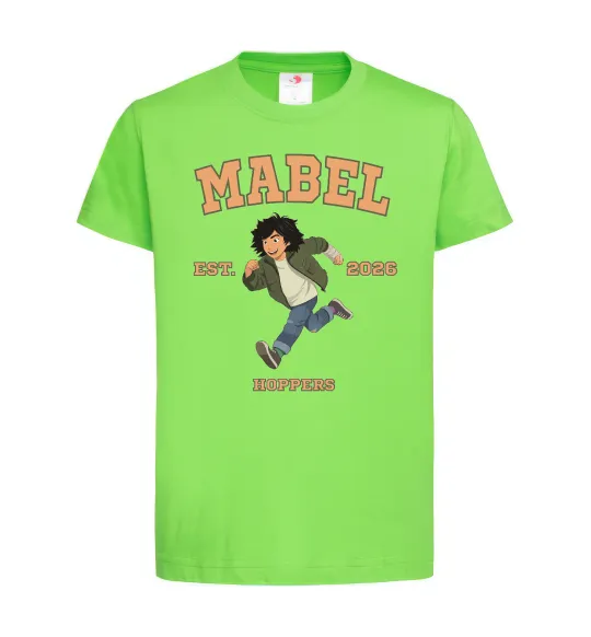 Детская футболка Стрибунці Mabel Лаймовый фото