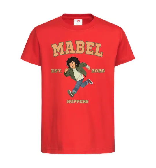 Детская футболка Стрибунці Mabel Красный фото