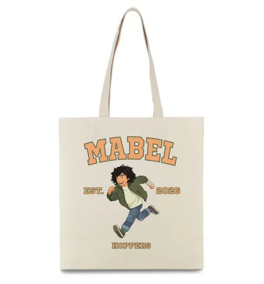 Эко-сумка Стрибунці Mabel Бежевый фото