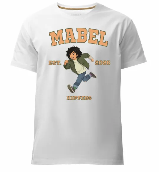 Мужская премиум футболка Стрибунці Mabel Белый фото