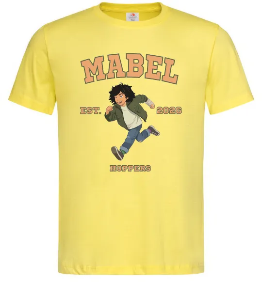 Мужская футболка Стрибунці Mabel Лимонный фото
