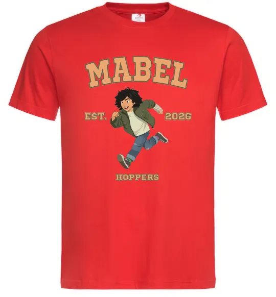 Мужская футболка Стрибунці Mabel Красный фото