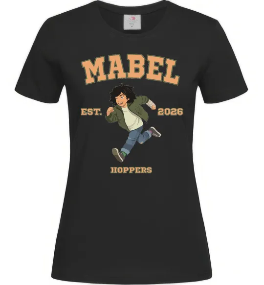 Женская футболка Стрибунці Mabel Черный фото