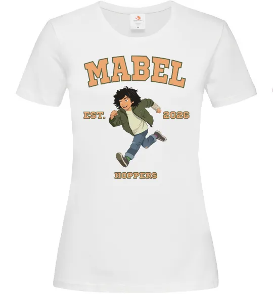 Женская футболка Стрибунці Mabel Белый фото