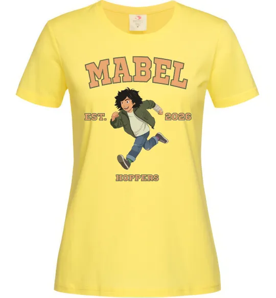 Женская футболка Стрибунці Mabel Лимонный фото