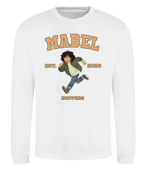 Свитшот Стрибунці Mabel Белый фото