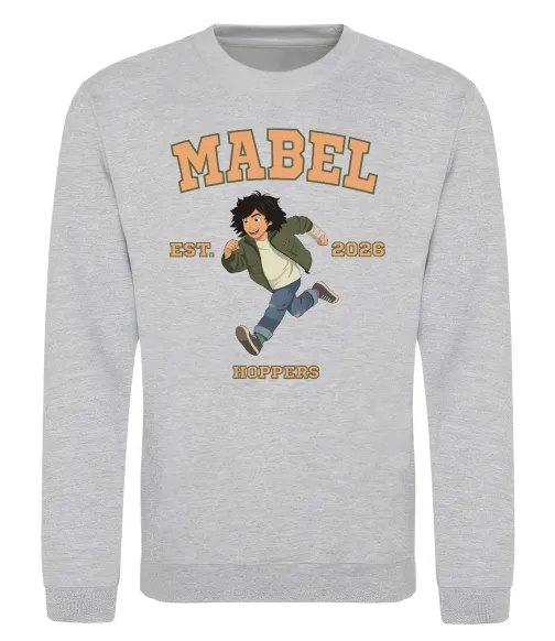 Свитшот Стрибунці Mabel Серый меланж фото