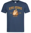Мужская футболка King George Темно-синий фото