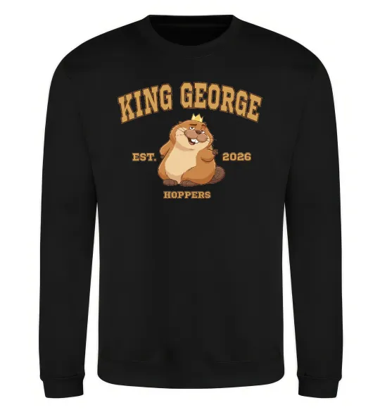 Свитшот King George Черный фото
