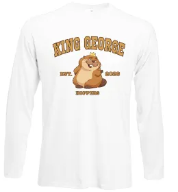 Лонгслив King George Белый фото