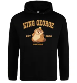 Мужская толстовка (худи) King George Черный фото