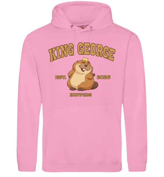 Женская толстовка (худи) King George Розовый фото