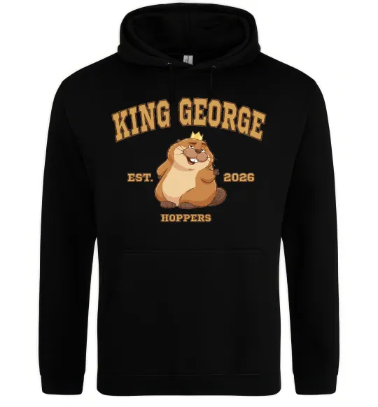 Женская толстовка (худи) King George Черный фото