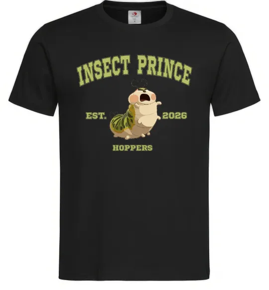 Мужская футболка Insect Prince Черный фото