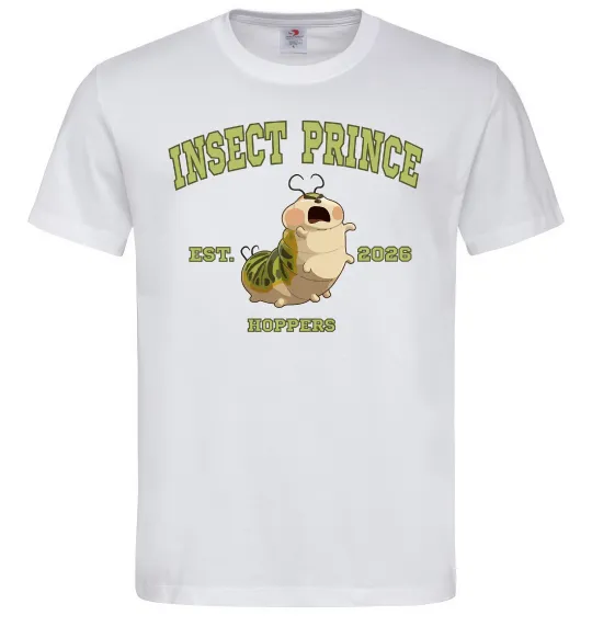 Мужская футболка Insect Prince Белый фото