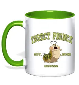 Чашка с цветной ручкой Tom Lizard meme Hoppers Черный фото