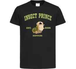 Детская футболка Insect Prince Черный фото